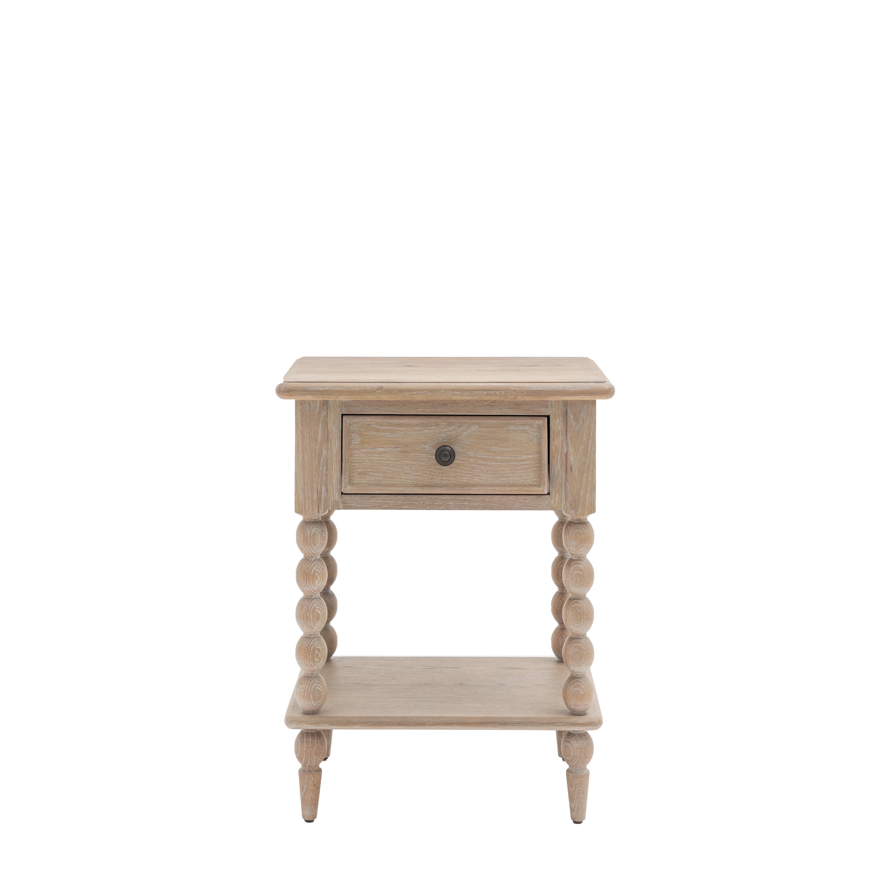 MABEL Natural 1 Drawer Bedside Table - product view 1