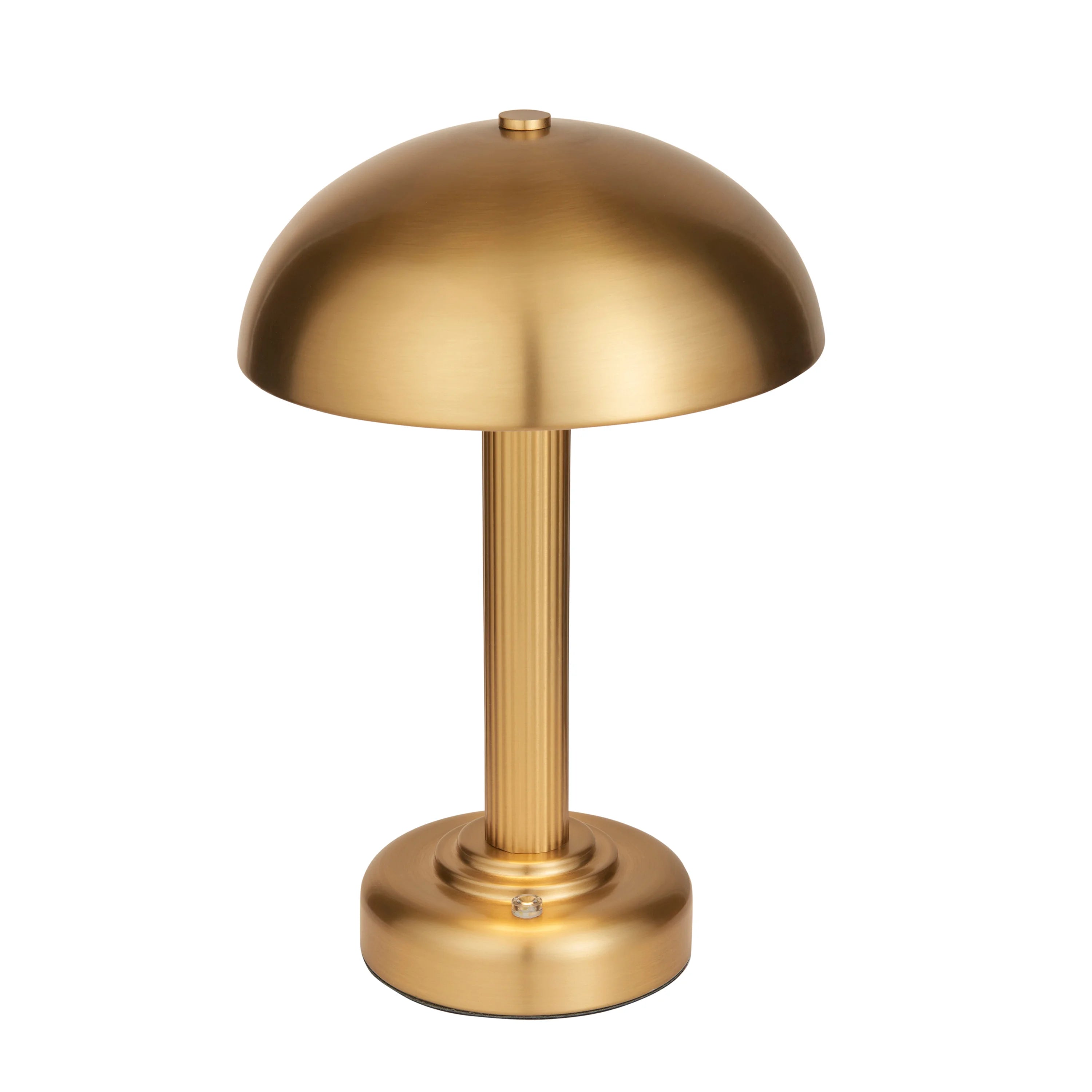 Rechargeable Bedside Lamp – Cordless – Bridport Warm Brass