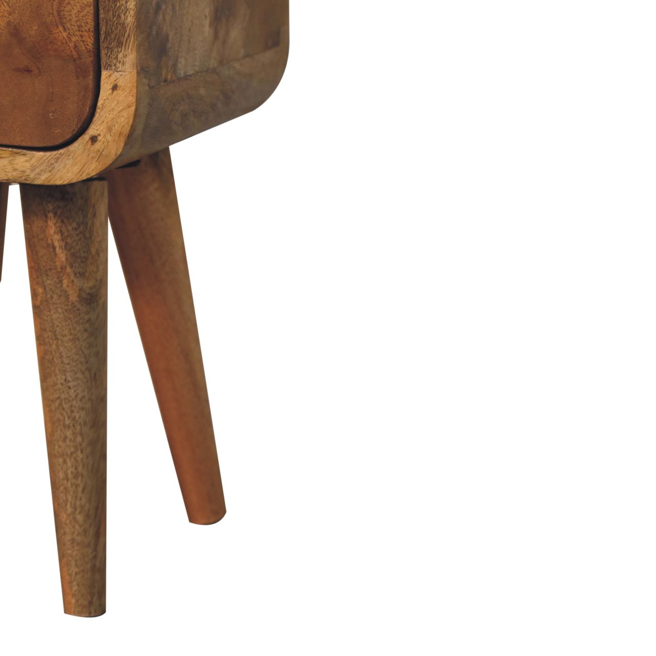 Modal 20cm Extra Narrow 2 Drawer Bedside Table