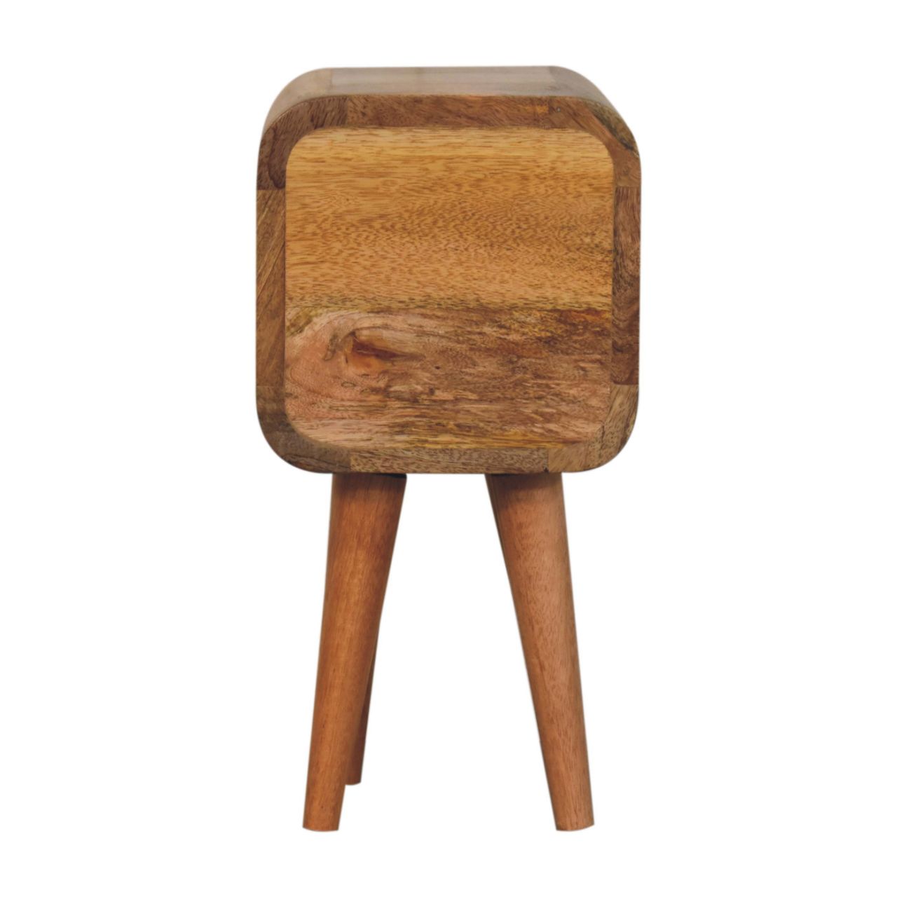 Modal 20cm Extra Narrow 2 Drawer Bedside Table