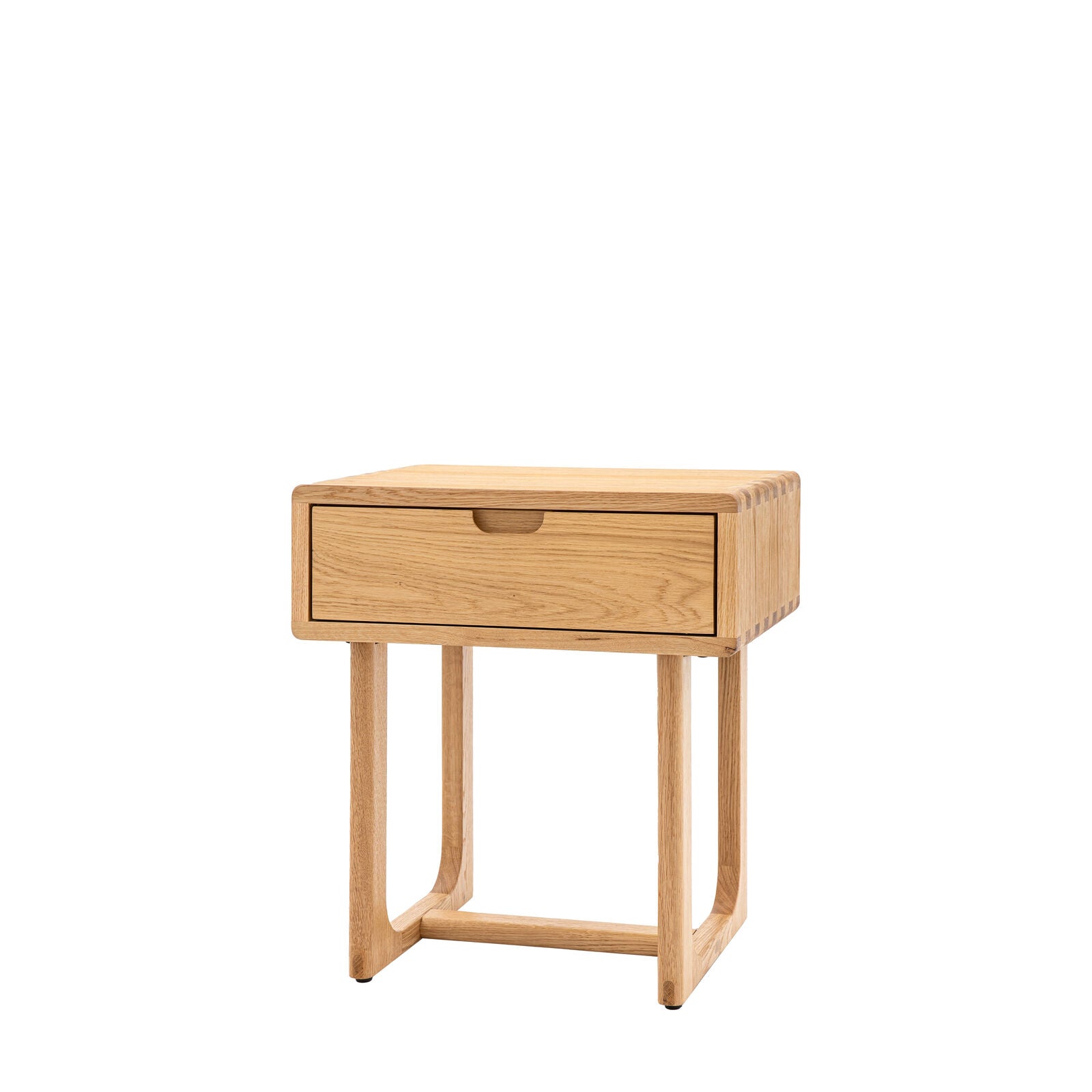 KANTU Oak 1-Drawer Bedside | malletandplane.com