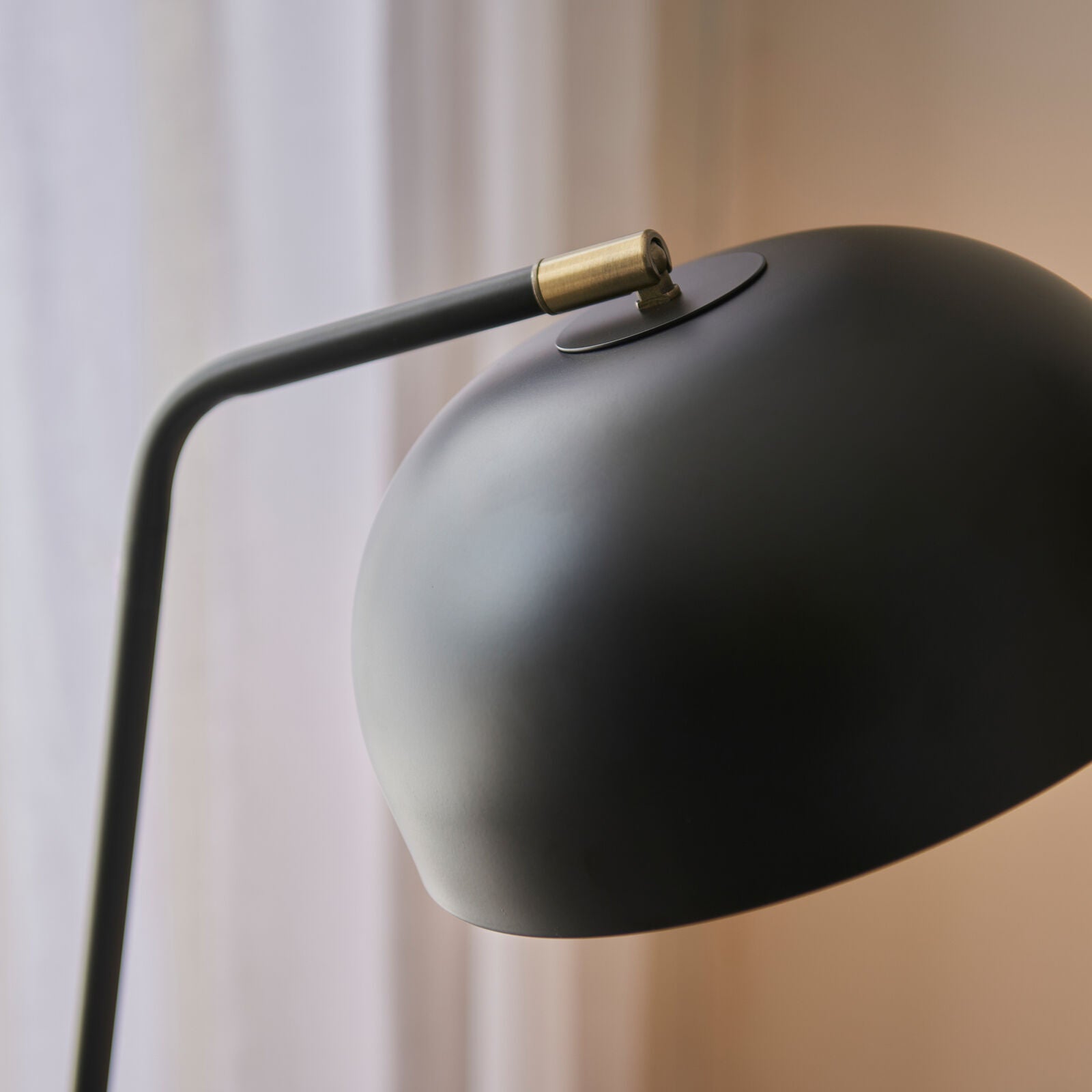 BRIAR Floor Lamp | Practical Bedroom Reading Light