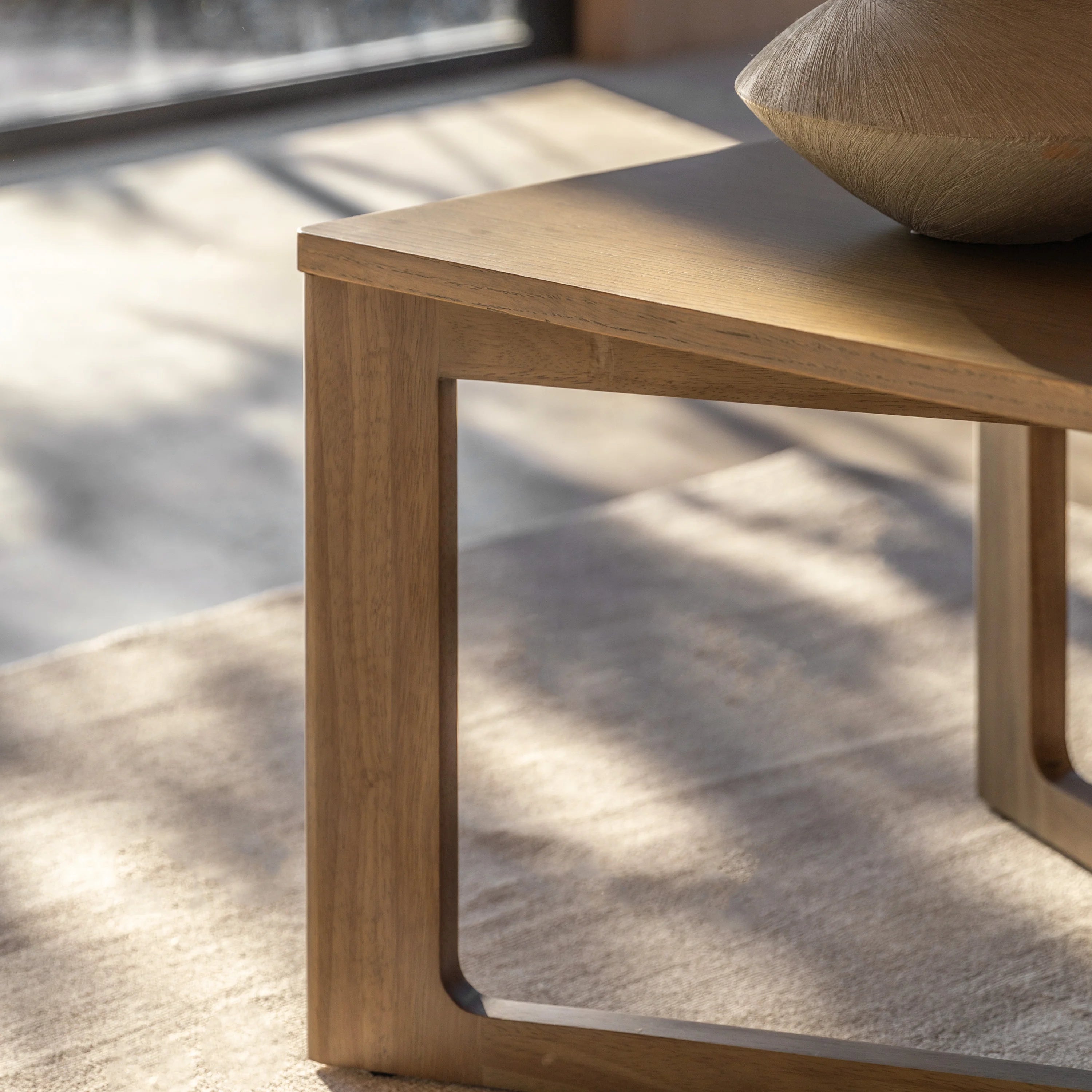 SEIS Rectangular Coffee Table – Smoked Oak Effect
