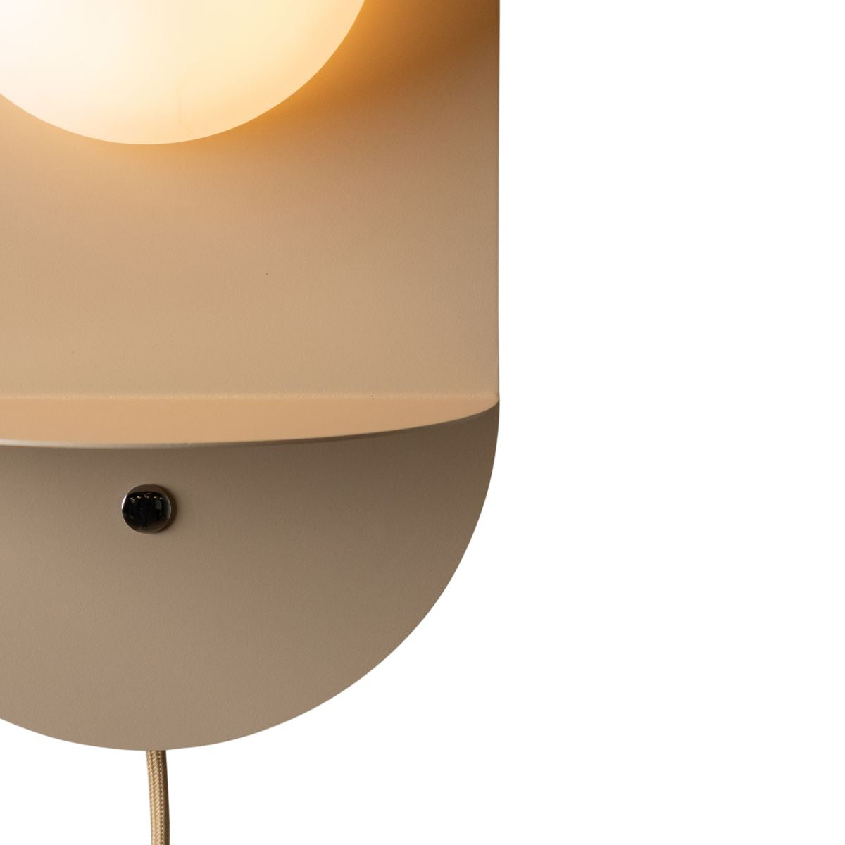 TOKYO Sand Wall Light with Shelf & USB Charger