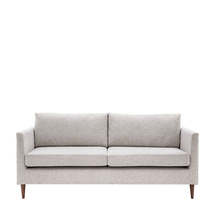 Chester contemporary style 3 seater sofa with 3 fabric options | malletandplane.com