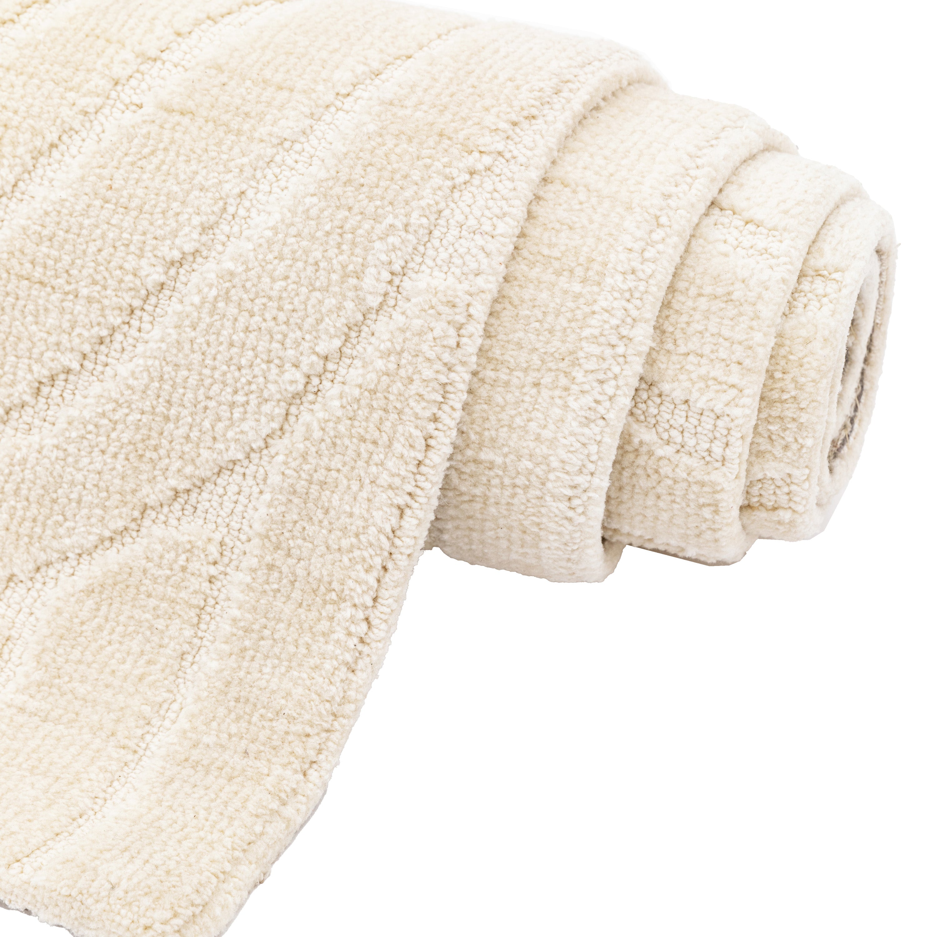 Saser Natural Rug - detail and lifestyle view 3
