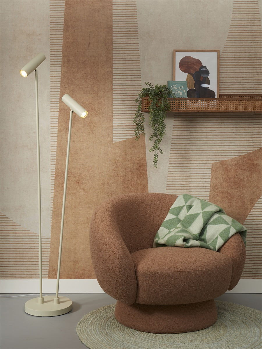 Havana twin floor lamp in soft green finish by It'sAboutRomi | malletandplane.com