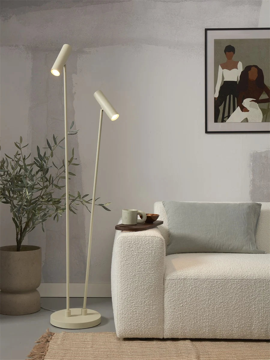 Havana twin floor lamp in soft green finish by It'sAboutRomi | malletandplane.com