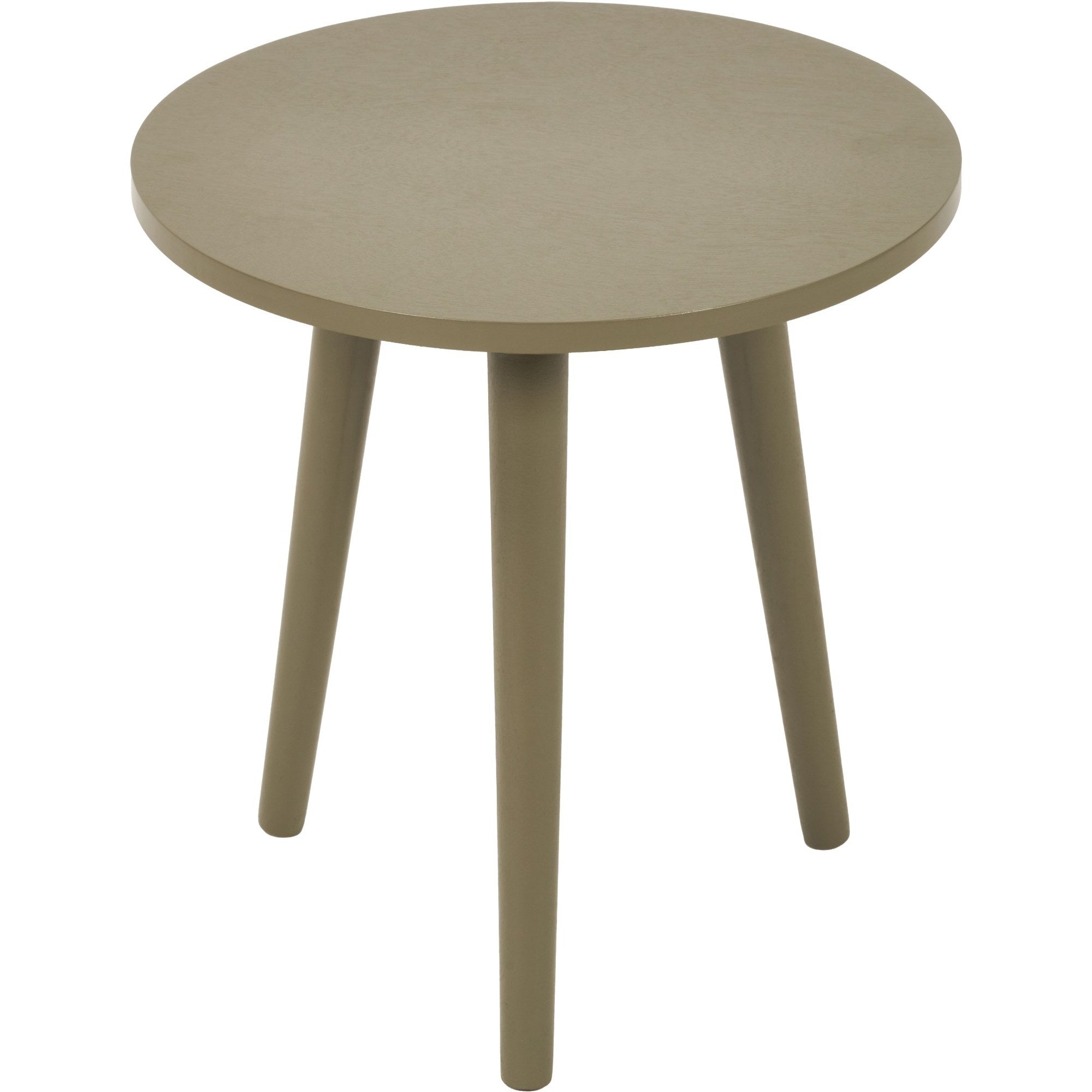 Croft Olive Round 40cm Bedside Table