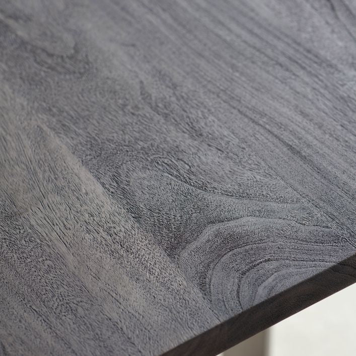 Terence Grey Acacia Dining Table available in 2 Sizes | MalletandPlane.com