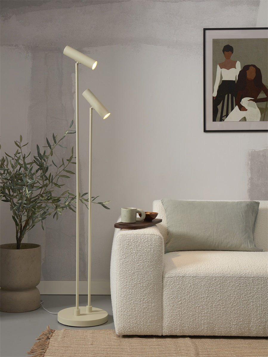 Havana twin floor lamp in soft green finish by It'sAboutRomi | malletandplane.com