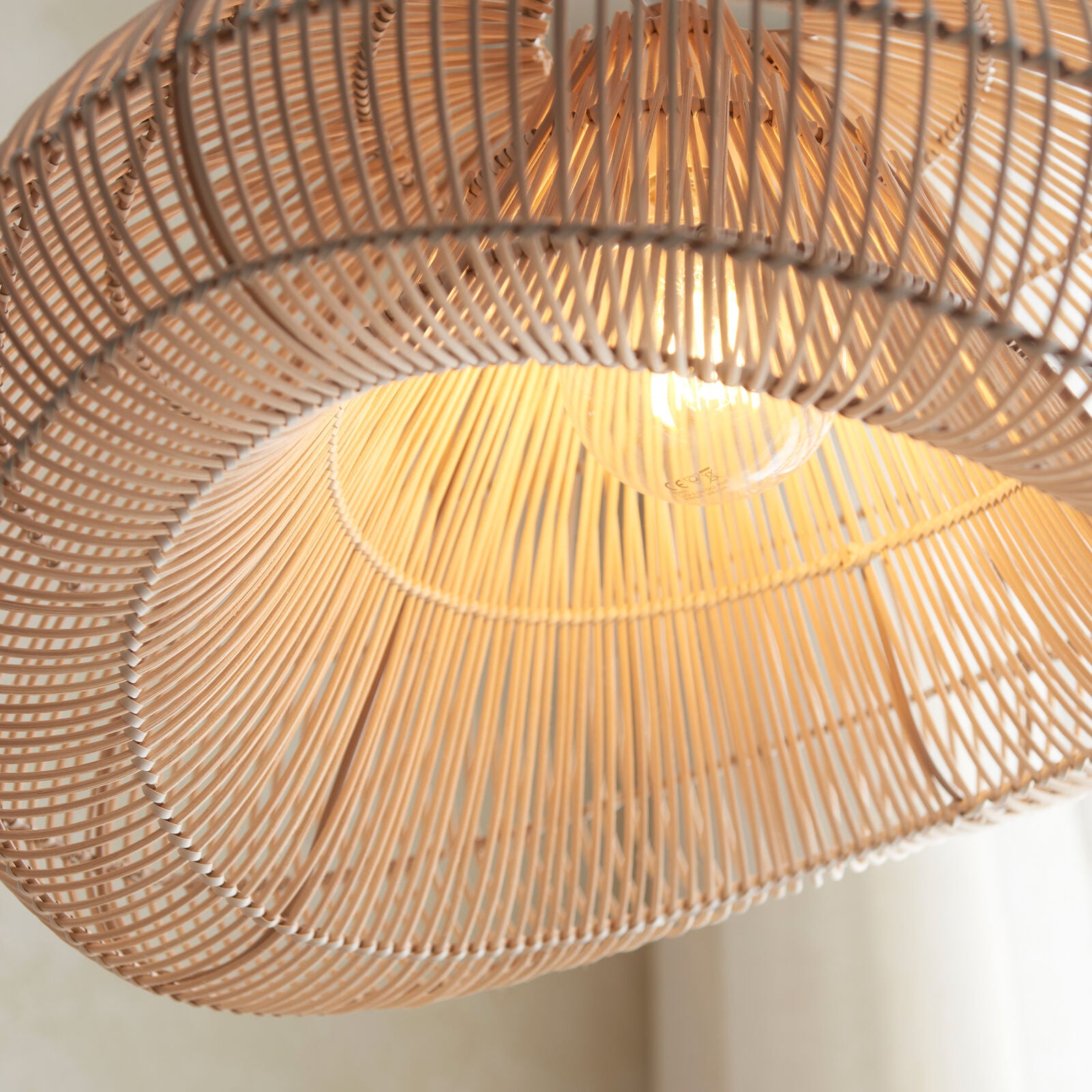 ARIA hand woven rattan pendant shade  |malletandplane.com
