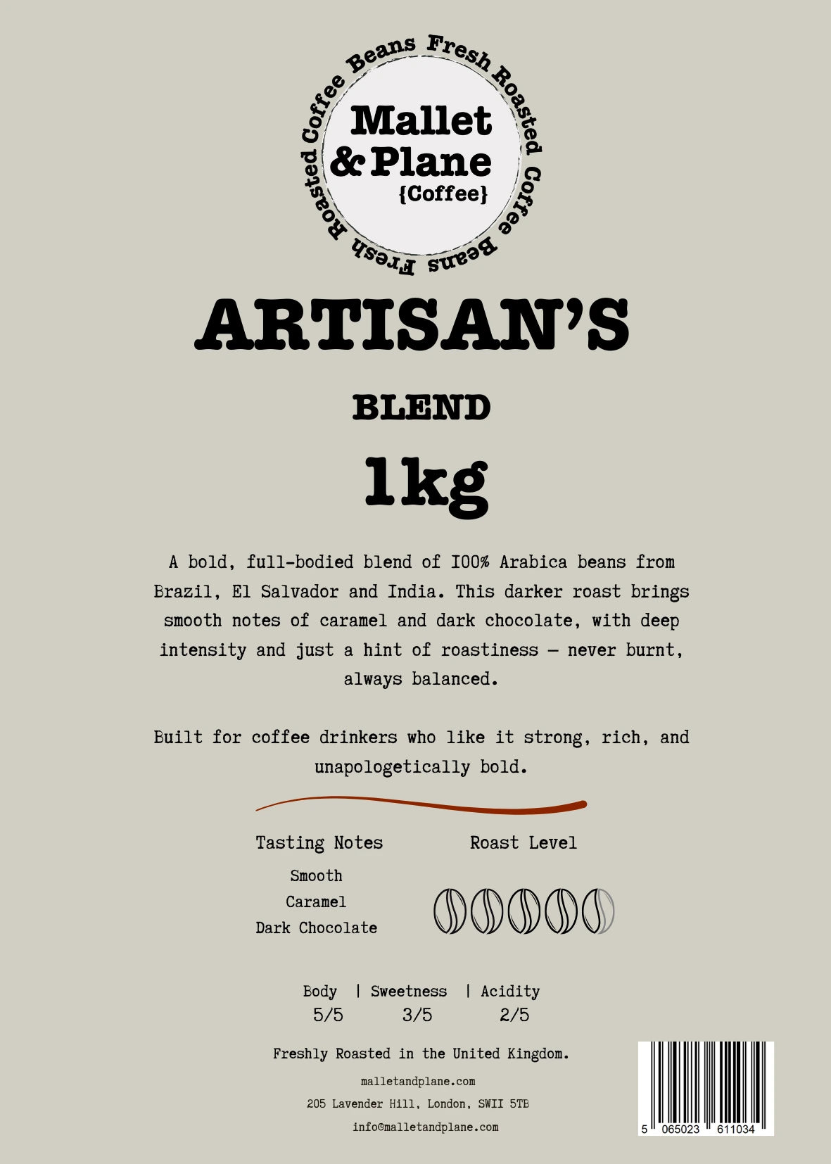 ARTISAN Blend Fresh Roasted Coffee