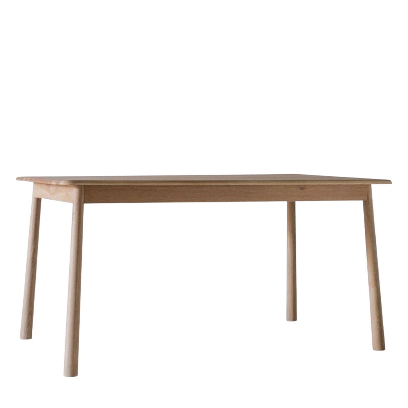 Axel natural oak rectangular dining table seating 4-6 people | malletndplane.com