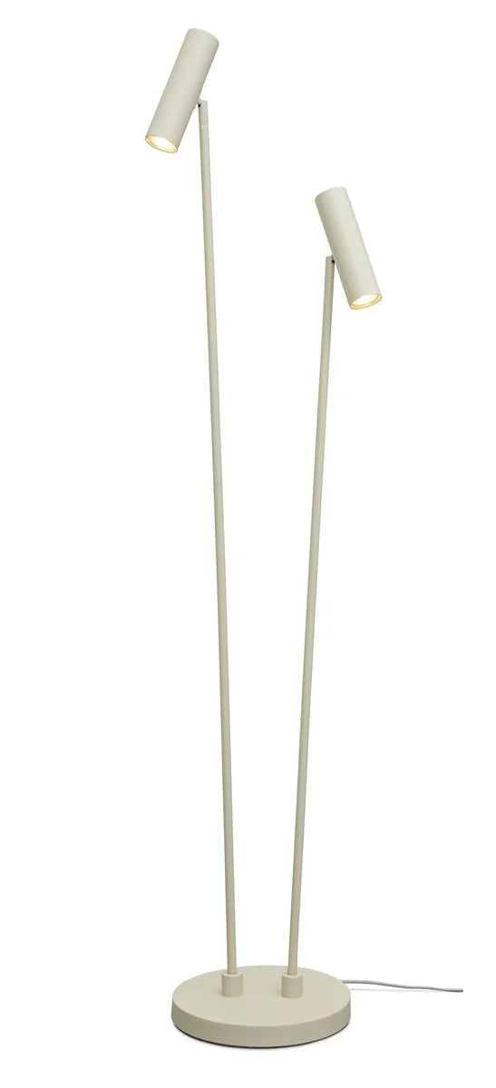 Havana twin floor lamp in soft green finish by It'sAboutRomi | malletandplane.com