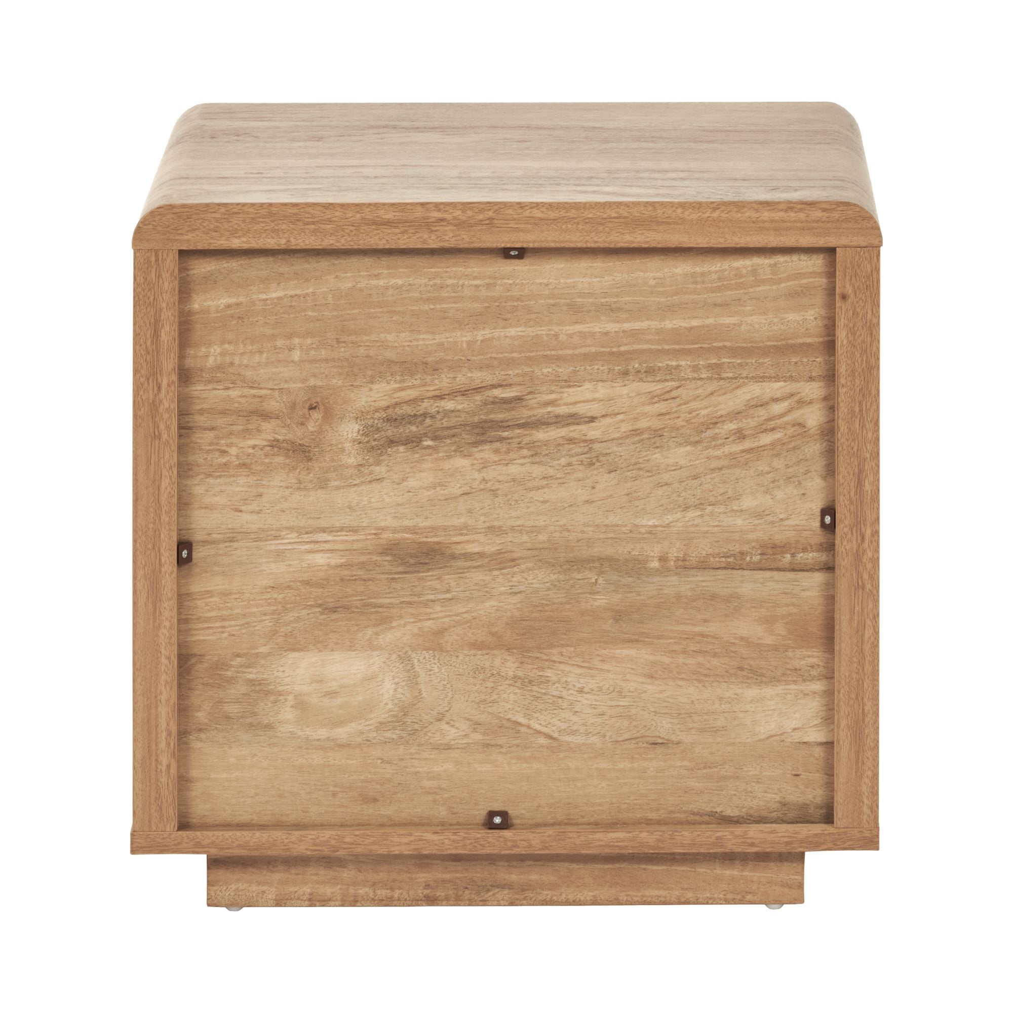 Eversley Light Oak 2 Drawer Bedside Table