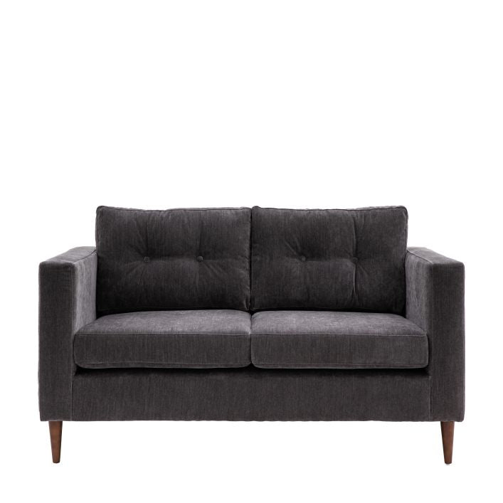 Chelsea charcoal 2 seater sofa | malletandplane.com