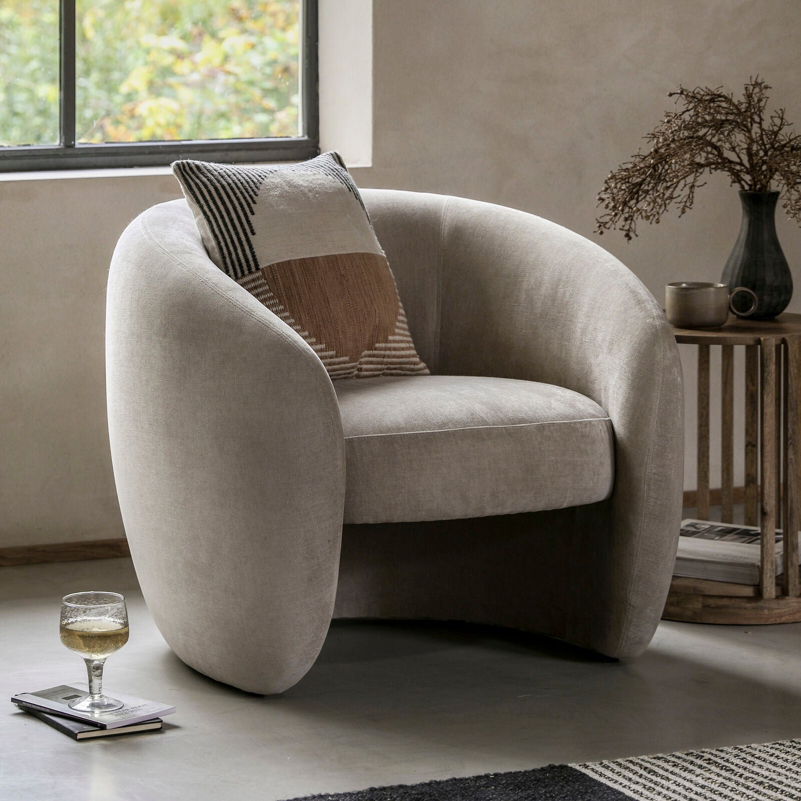 Barret 2 Seat Sofa in Heritage Green Leather compact sized mid-century style | MalletandPlane.com