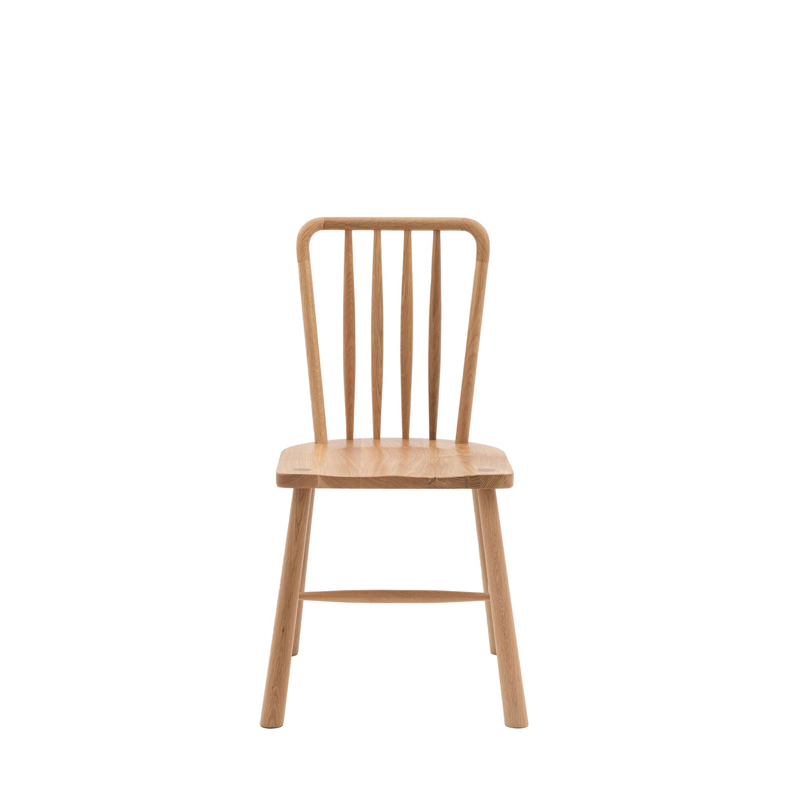 Axel set of 2 dining chairs in natural oak | malletandplane.com
