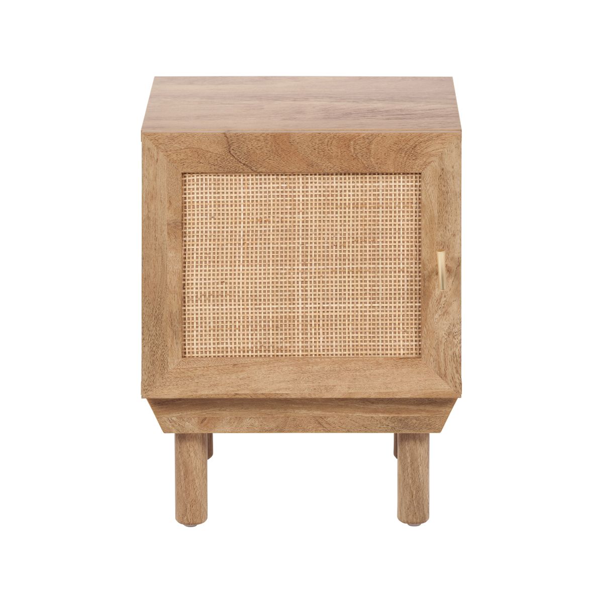 HENRIK Rattan Bedside Table – Compact Storage Unit