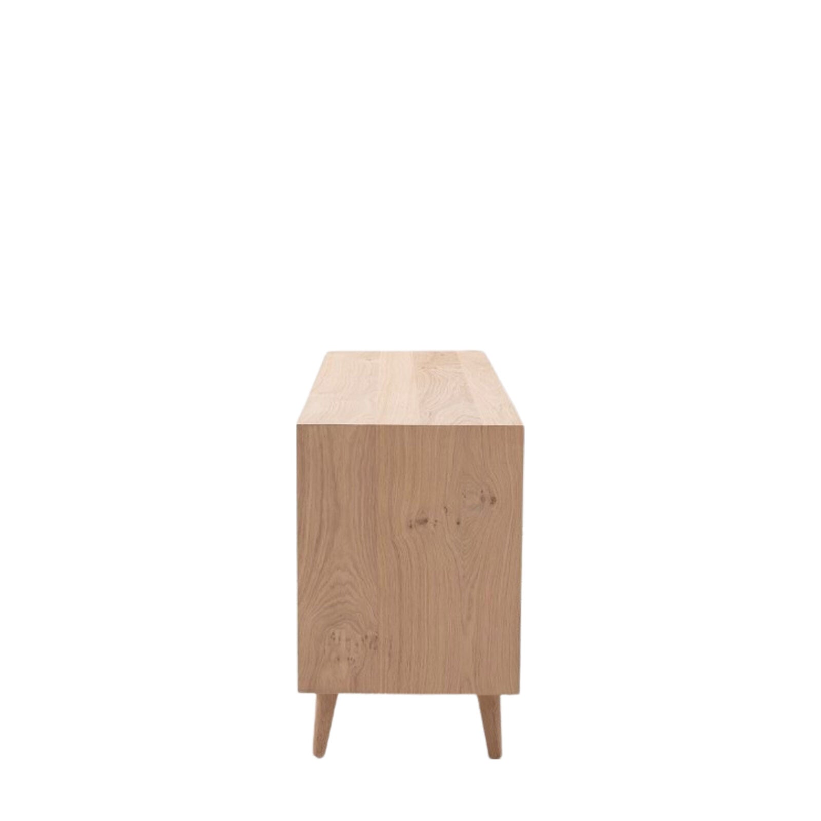 Jakob 6 drawer chest of drawers in light oak | MalletandPlane.com