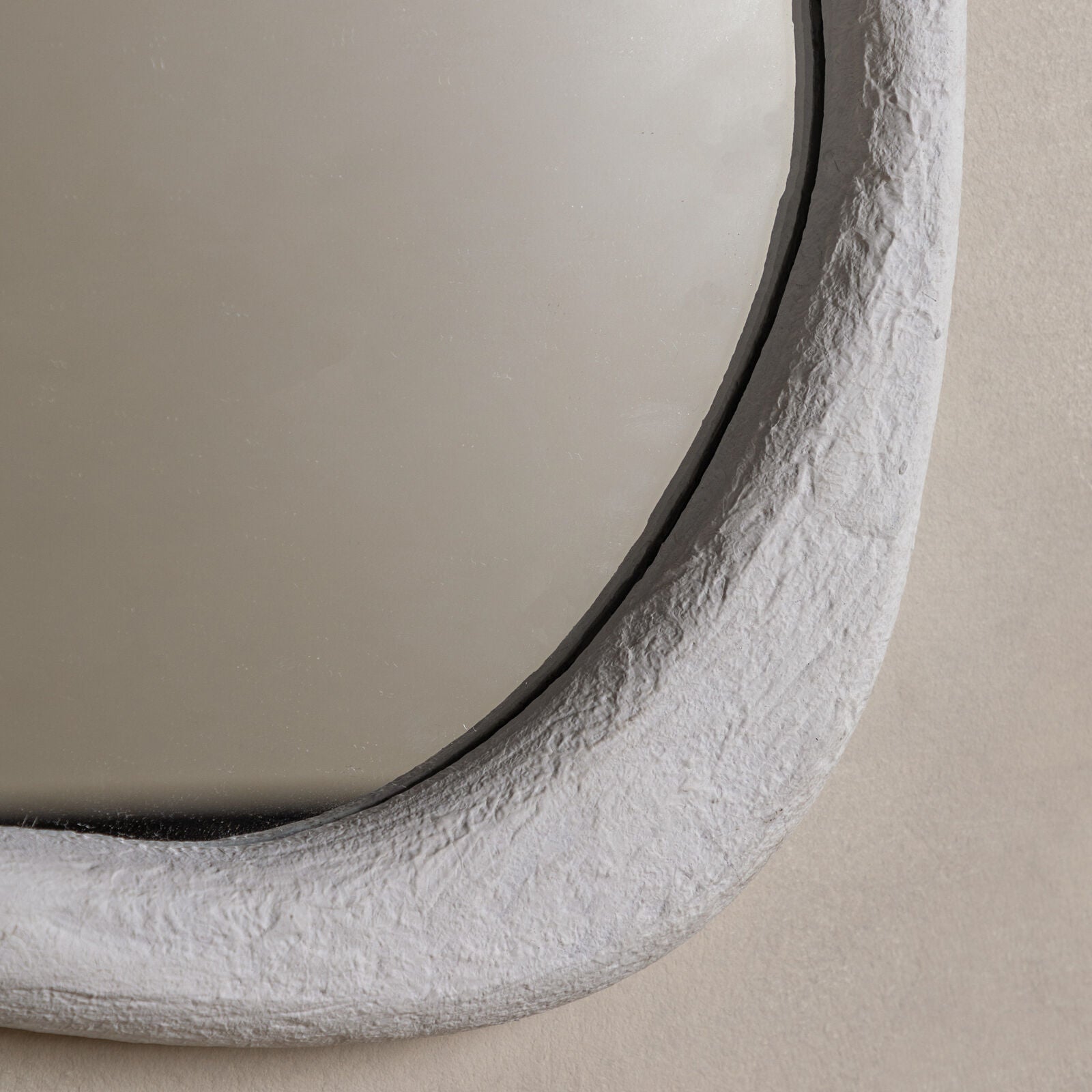 MAISON organic pebble shaped wall mirror | malletandplane.com