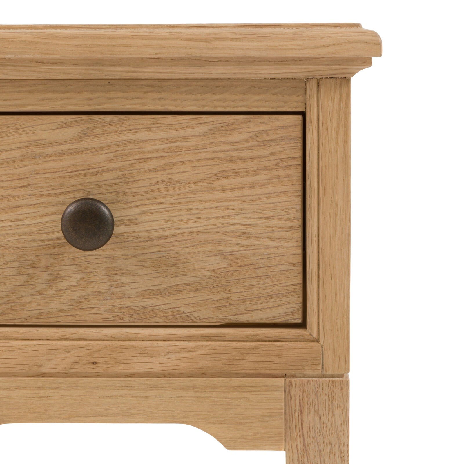 MALVERN Compact Oak Bedside Table | malletandplane.com