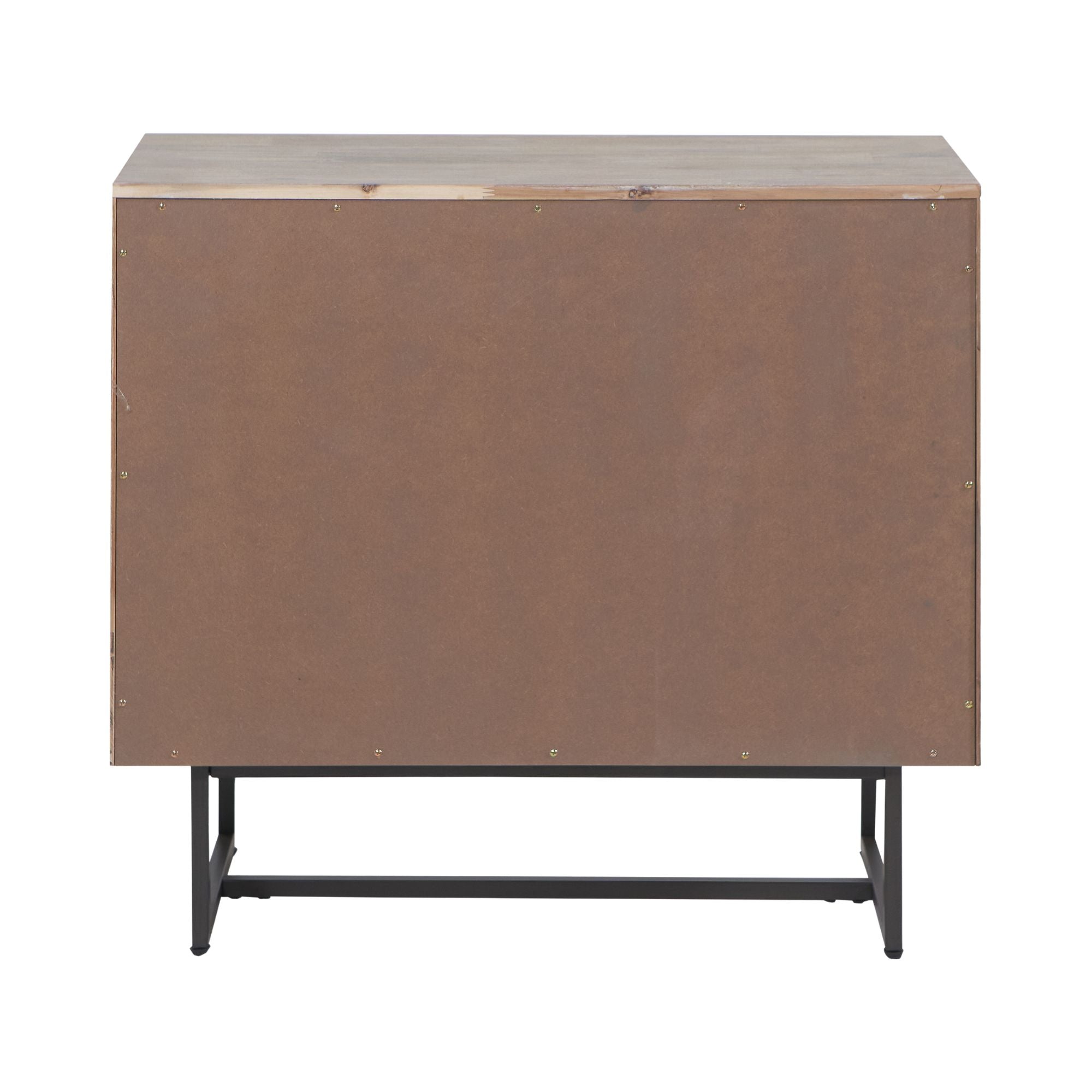 MARCA Scandinavian style sand washed acacia wood chest of drawers | malletandplane.com