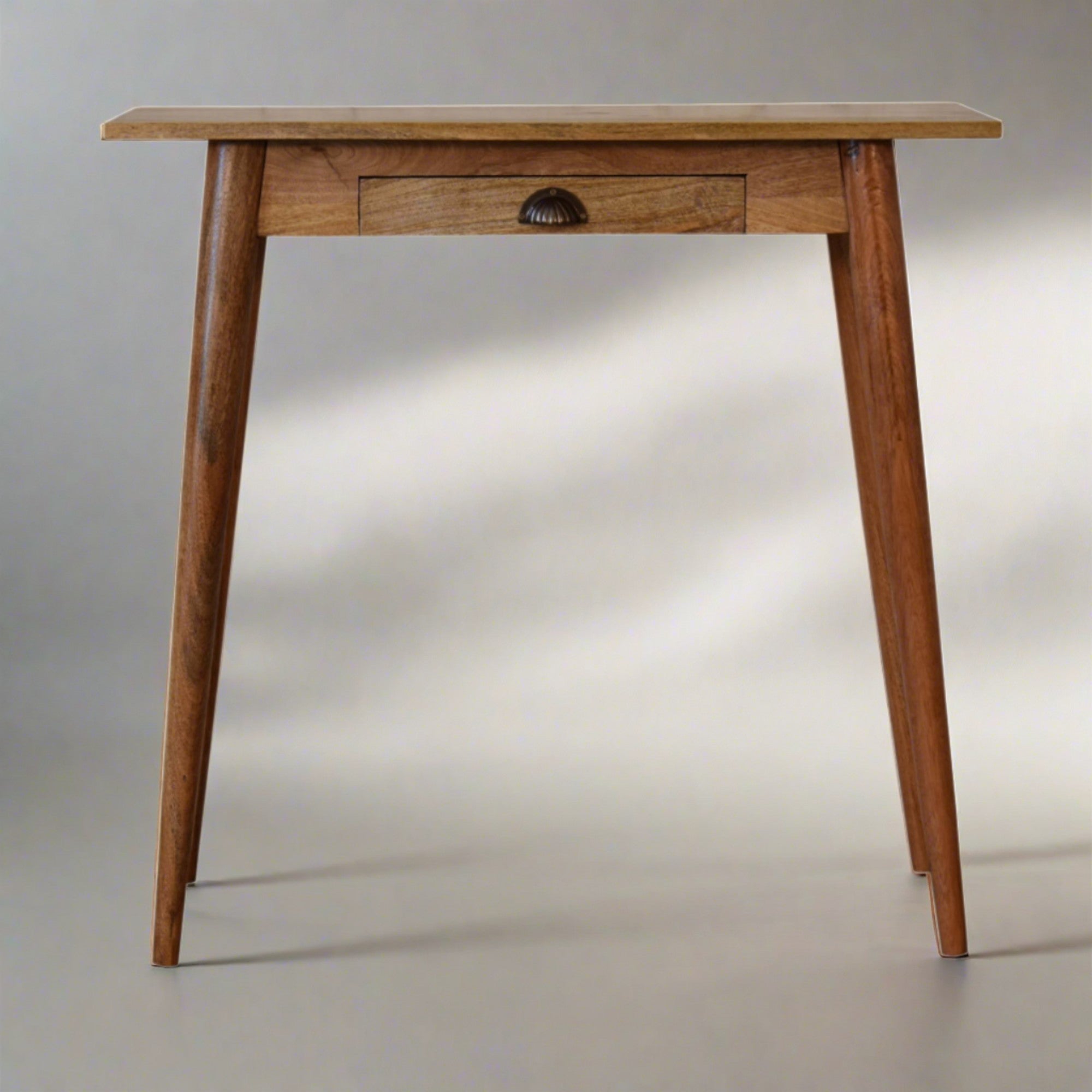 Mini Jonah Handmade Solid Wood Small Desk | malletandplane.com