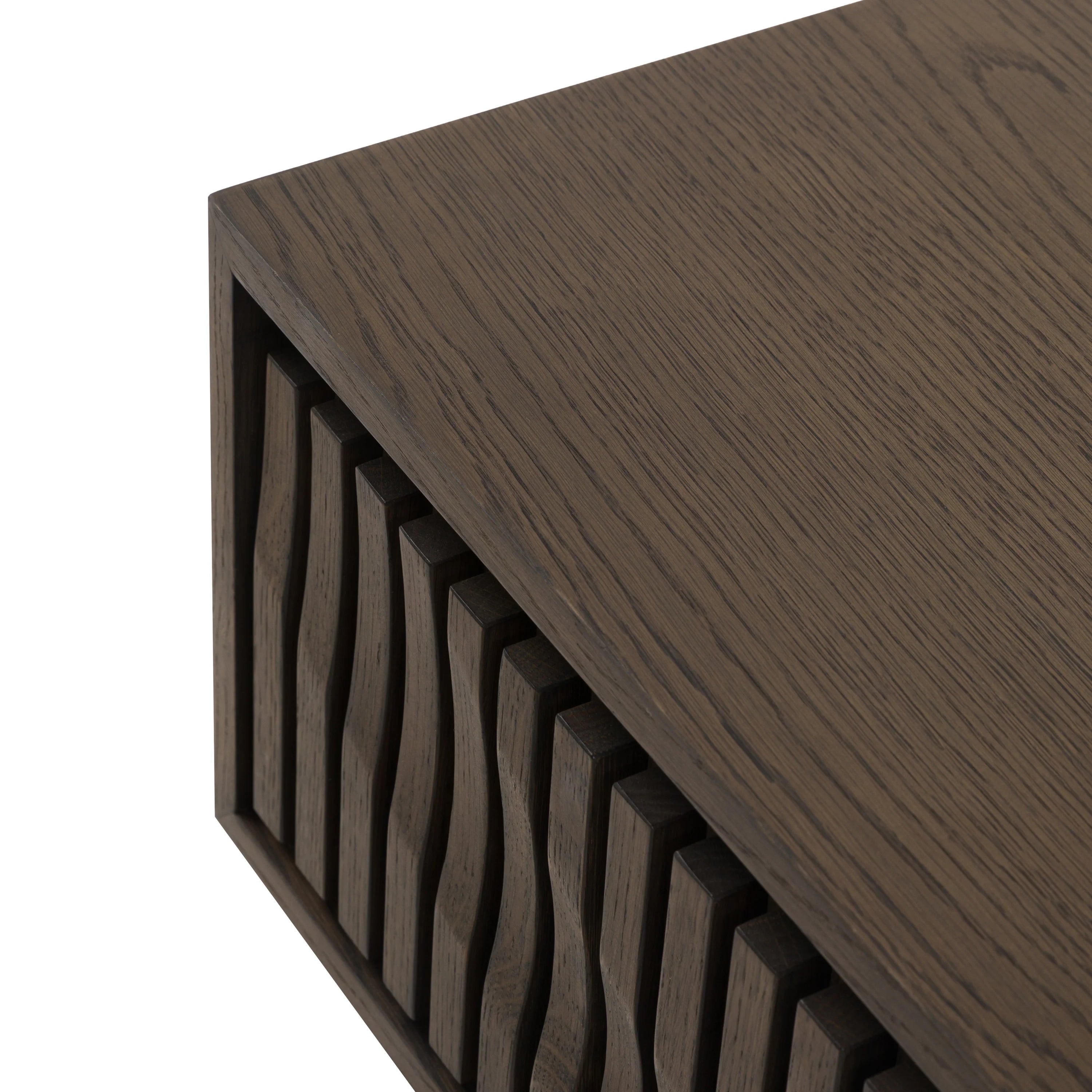 ONDA Walnut Coffee Table with Drawer Storage
