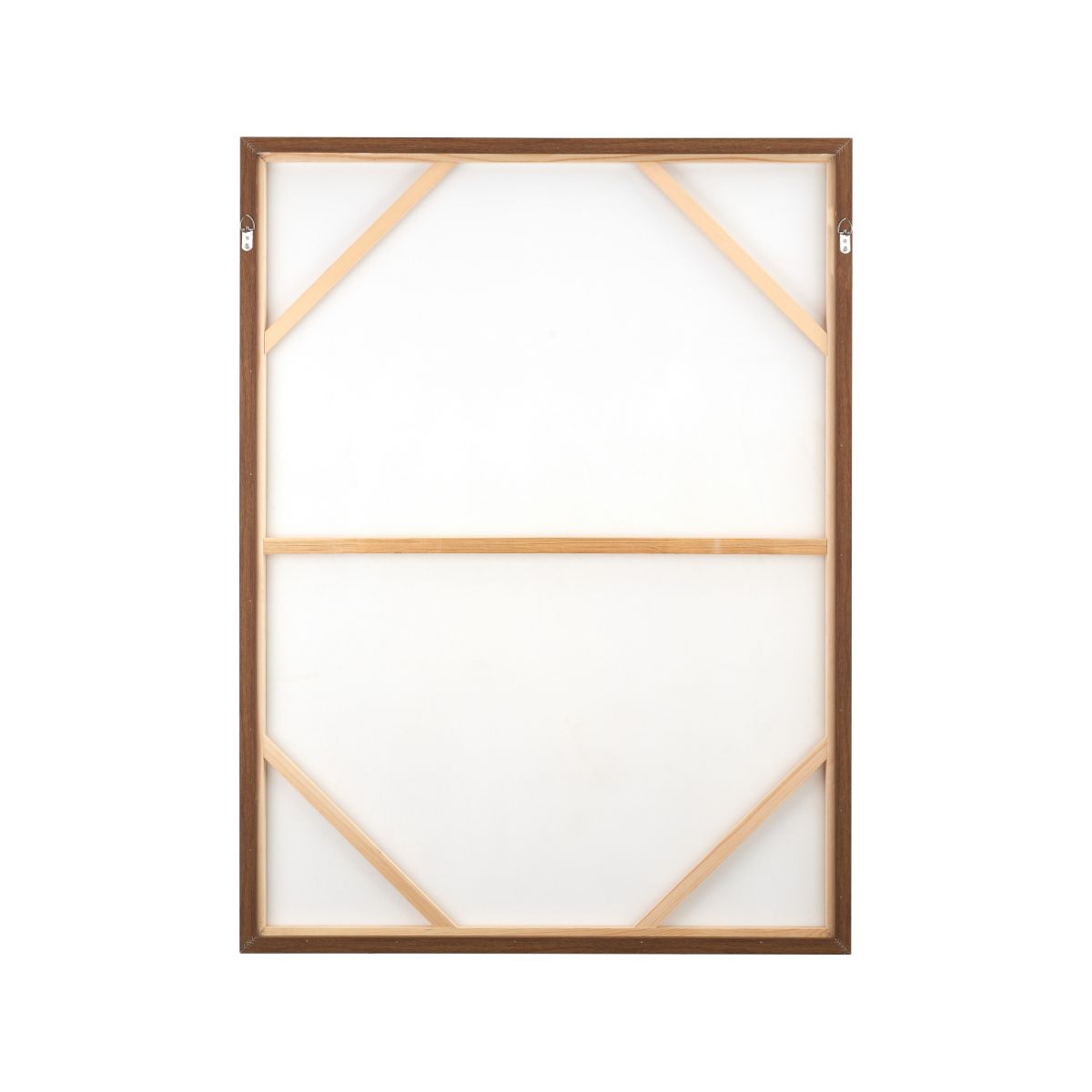 SOFT FORM – Abstract Canvas with Natural Frame