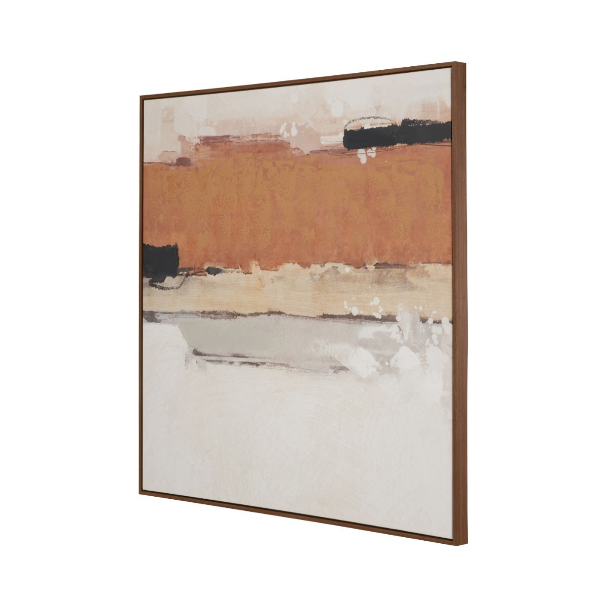 TIERRA I Canvas – Terracotta Abstract Wall Art