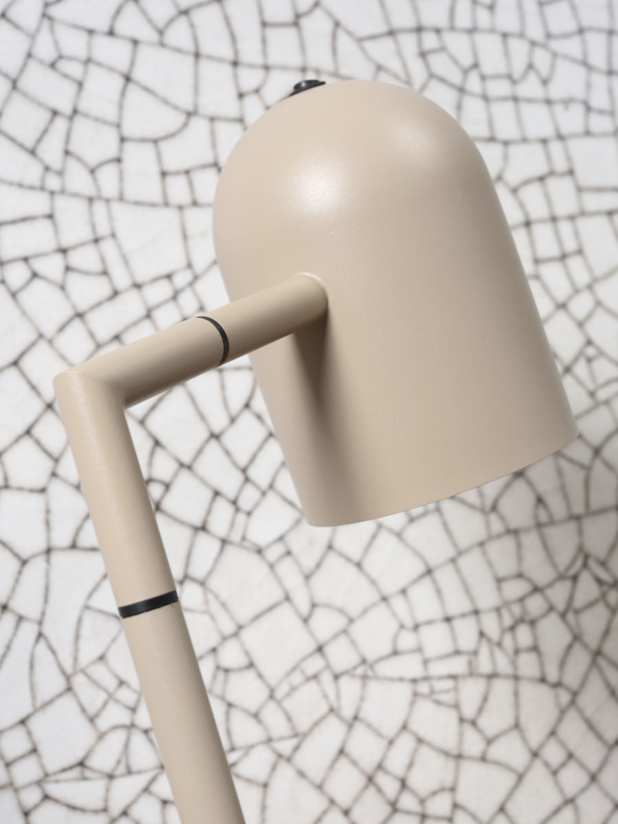 Marseille floor lamp in sand by It's About Romi | malletandplane.com