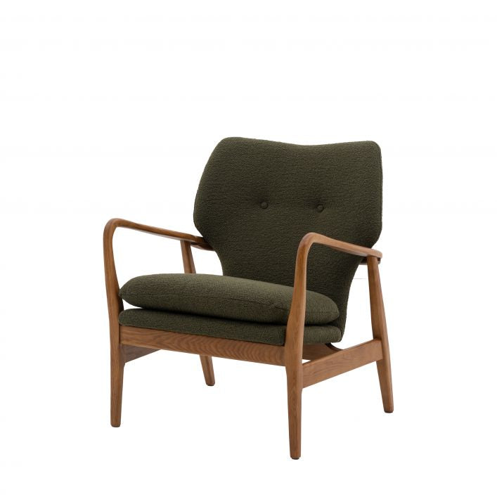 ARNY Green Mid Century Small Armchair | MalletandPlane.com