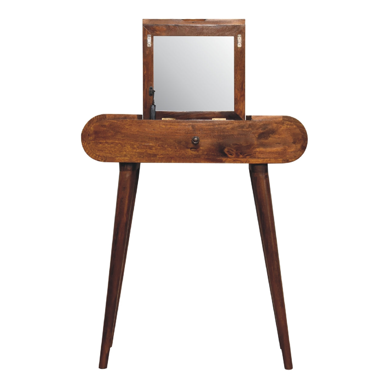 Mini Newton compact chestnut dressing table | MalletandPlane.com